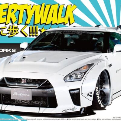 1:24 Scale Aoshima LB Works R35 GT-R Type 1.5 Car Model Kit