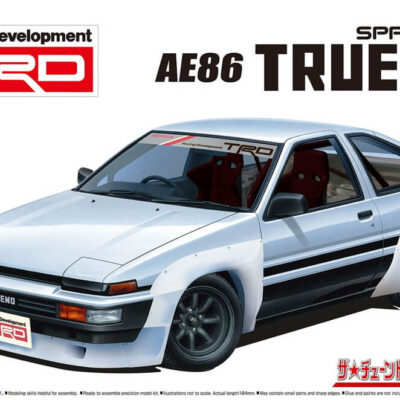 1:24 Scale Aoshima Toyota TRD AE86 Trueno N2 Ver. '85 Car Model Kit