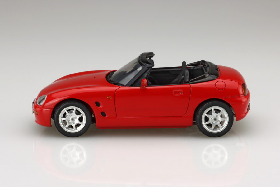 1:24 Scale Aoshima Suzuki EA11R Cappuccino Kei Car Model Kit - Image 4