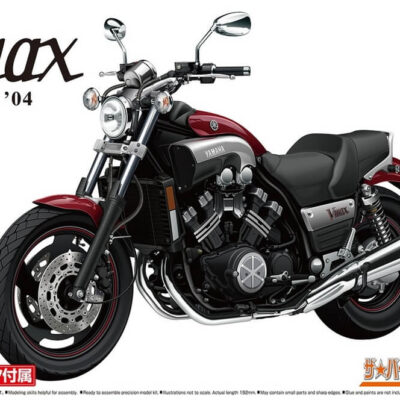 1:12 Scale Aoshima Yamaha Vmax 5GK w/Custom Parts Bike Model Kit