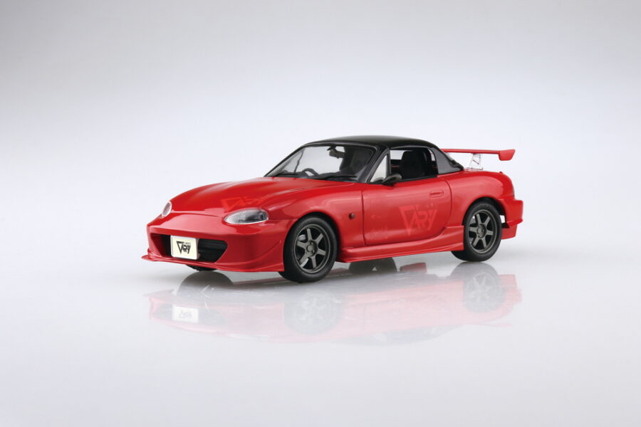 1:24 Scale Aoshima Mazda Garage Vary NB8C MX5 Roadster Model Kit - Image 2