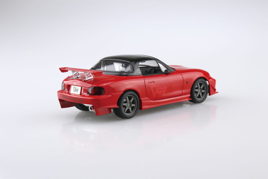 1:24 Scale Aoshima Mazda Garage Vary NB8C MX5 Roadster Model Kit - Image 3