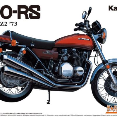 1:12 Scale Aoshima Kawasaki Z2 750RS Bike Model Kit