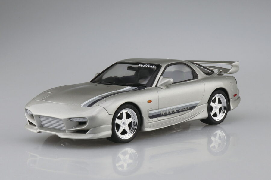 1:24 Scale Aoshima Mazda VeilSide Combat Model FD3S RX-7 Model Kit - Image 2