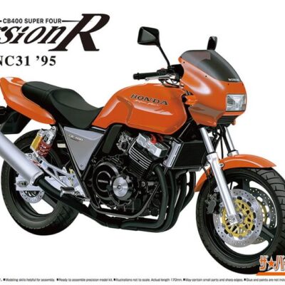 1:12 Scale Aoshima Honda NC31 CB400 Super Four VersionR Bike Model Kit
