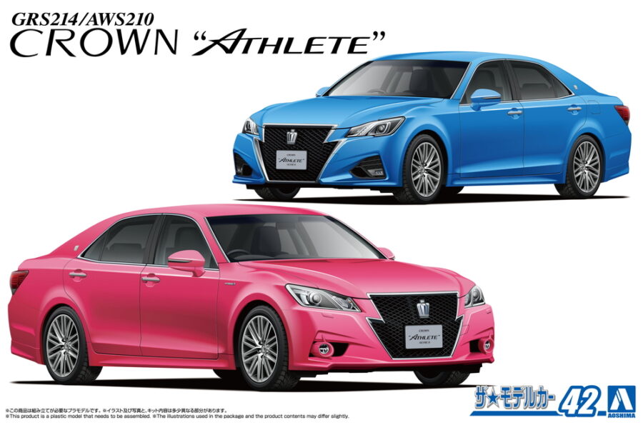 1:24 Scale Aoshima Toyota GRS214/AWS210 Crown Model Kit