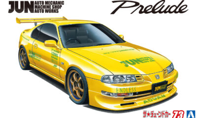 1:24 Scale Aoshima Honda JUN Auto Mechanic BB1 Prelude Car Model Kit