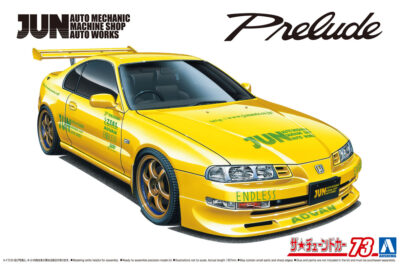 1:24 Scale Aoshima Honda JUN Auto Mechanic BB1 Prelude Car Model Kit