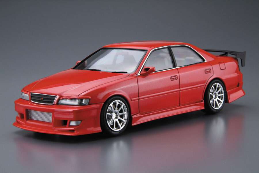 1:24 Scale Aoshima Toyota Kunnyz JZX100 Chaser Model Kit - Image 2