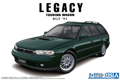 1:24 Scale Aoshima Subaru BG5 Legacy Touring Wagon '93 Model Kit