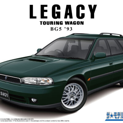 1:24 Scale Aoshima Subaru BG5 Legacy Touring Wagon '93 Model Kit
