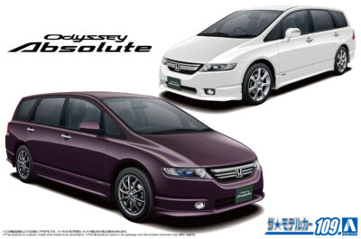 1:24 Scale Aoshima Honda RB1 Odyssey Absolute '06 Car Model Kit