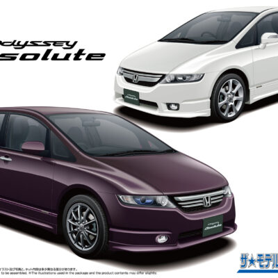1:24 Scale Aoshima Honda RB1 Odyssey Absolute '06 Car Model Kit