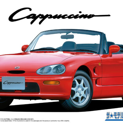 1:24 Scale Aoshima Suzuki EA11R Cappuccino Kei Car Model Kit