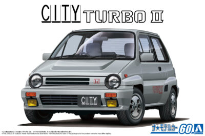1:24 Scale Aoshima Honda AA City Turbo II Car Model Kit