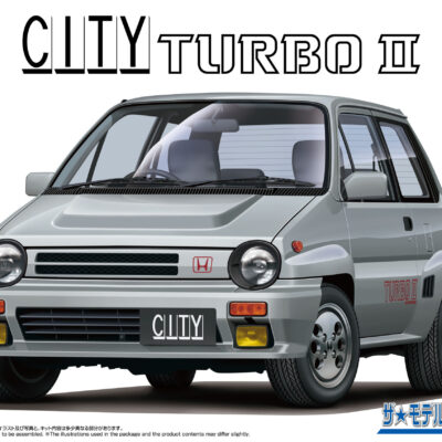1:24 Scale Aoshima Honda AA City Turbo II Car Model Kit