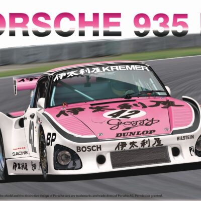 1:24 Scale NuNu Porsche 935 K3 1980 Le Mans Model Kit