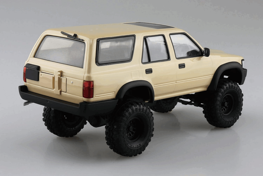 1:24 Scale Aoshima Toyota VZN130G Hilux Surf Lift Up Car Model Kit - Image 3