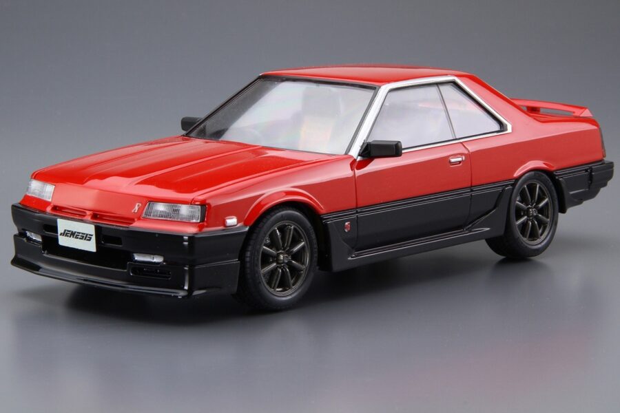 1:24 Scale Aoshima Nissan Skyline Jenesis Auto DR30 R30 Model Kit - Image 2