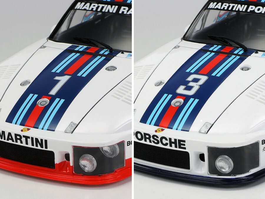 1:20 Scale Tamiya Porsche 935 Martini Model Kit - Image 9