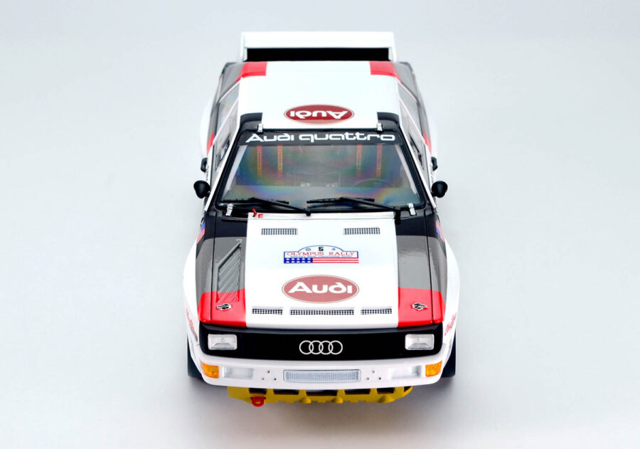 1:24 Scale NuNu Audi Quattro S1 Olympus Rally '86 Model Kit - Image 4