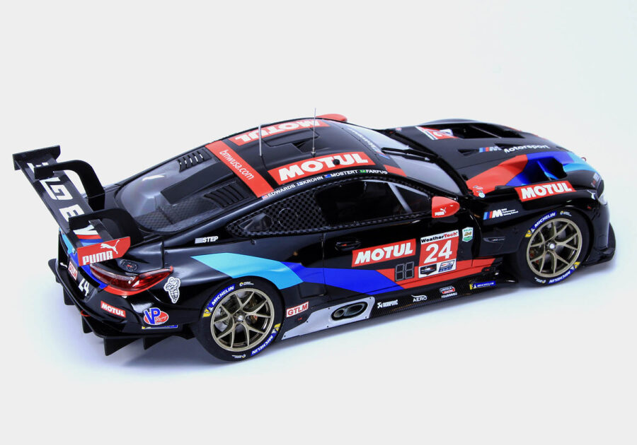 1:24 Scale NuNu BMW M8 Gte 24h Daytona 2020 Winner Model Kit - Image 3