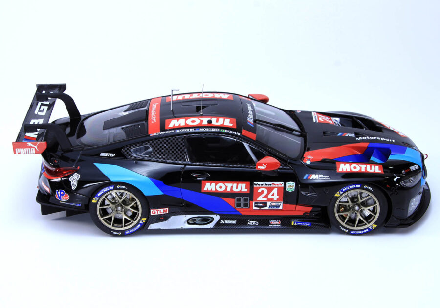 1:24 Scale NuNu BMW M8 Gte 24h Daytona 2020 Winner Model Kit - Image 4