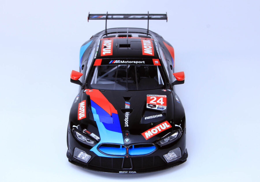1:24 Scale NuNu BMW M8 Gte 24h Daytona 2020 Winner Model Kit - Image 6