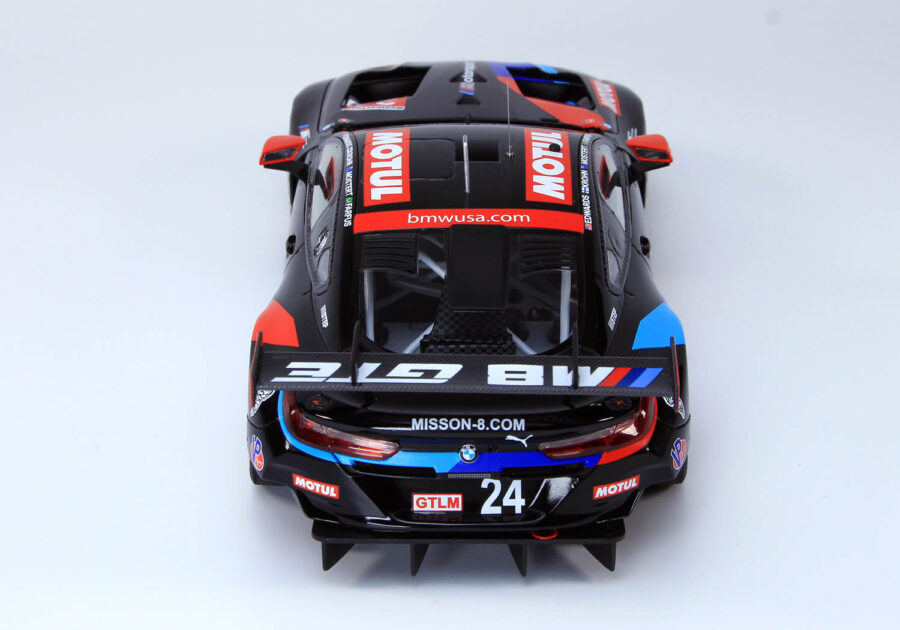 1:24 Scale NuNu BMW M8 Gte 24h Daytona 2020 Winner Model Kit - Image 7