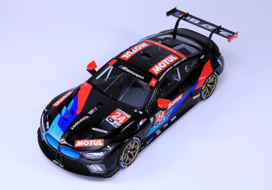 1:24 Scale NuNu BMW M8 Gte 24h Daytona 2020 Winner Model Kit - Image 10