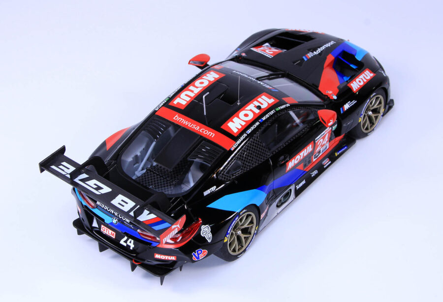 1:24 Scale NuNu BMW M8 Gte 24h Daytona 2020 Winner Model Kit - Image 11