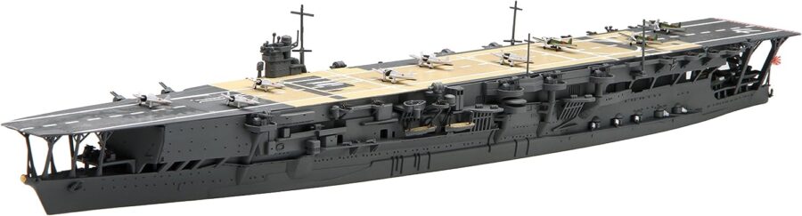 1:700 Scale Fujimi Imperial Navy Aircraft Carrier Kaga Model Kit - Image 2