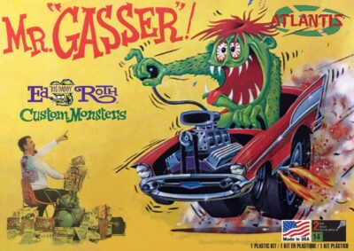 1:25 Scale Atlantis Models Ed Roth Mr.Gasser Model Kit