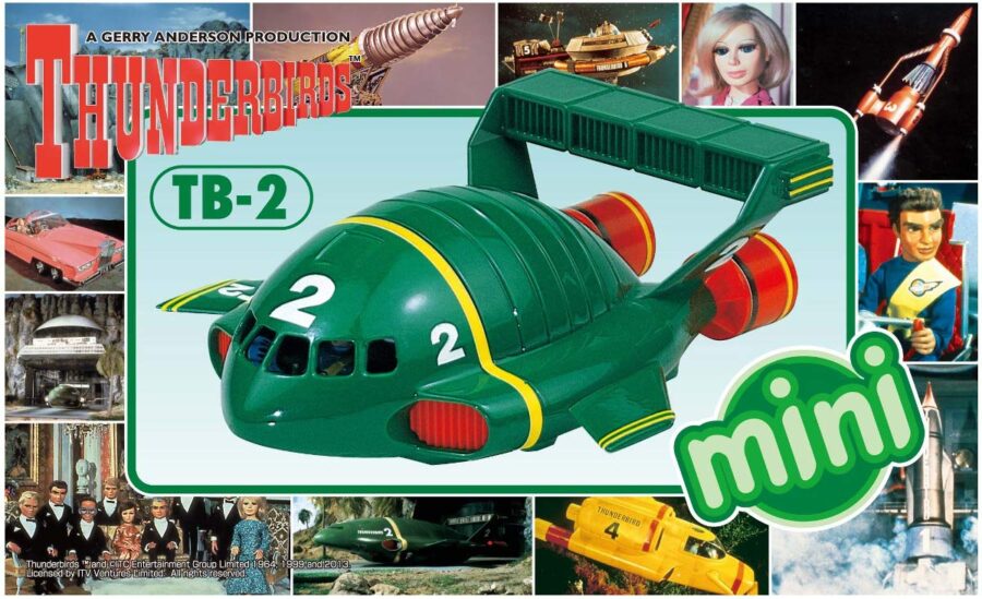 1:Egg Scale Aoshima Thunderbirds Classic Thunderbird 2 Model Kit