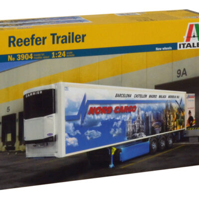 1:24 scale Italeri Reefer Trailer Model Kit