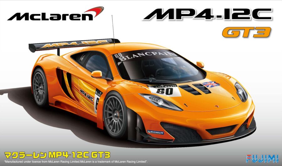 1:24 Scale Fujimi Mclaren MP4.12C GT3 Model Kit