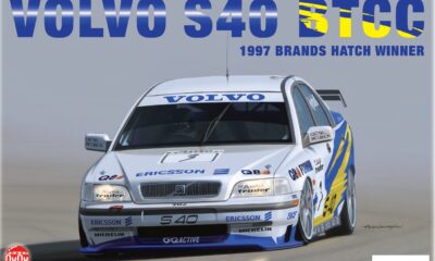1:24 Scale NuNu Volvo S40 Btcc Winner 1997 Model Kit