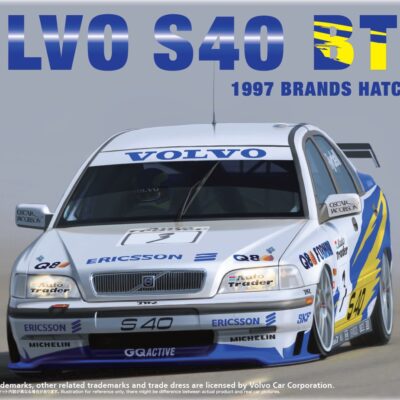 1:24 Scale NuNu Volvo S40 Btcc Winner 1997 Model Kit