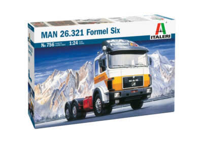 1:24 Scale Italeri MAN 26.321 Formel Six Model Kit