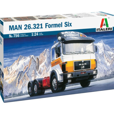 1:24 scale Italeri MAN 26.321 Formel Six Model Kit