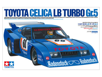 1:20 Scale Tamiya Toyota Celica LB Turbo Gr.5 Model Kit
