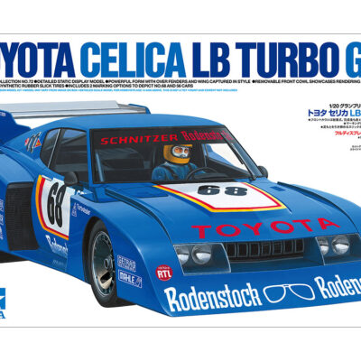 1:20 Scale Tamiya Toyota Celica LB Turbo Gr.5 Model Kit