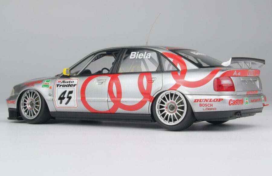 1:24 Scale NuNu Audi A4 BTTC 1996 World Champion Model Kit **NEW RELEASE** - Image 7