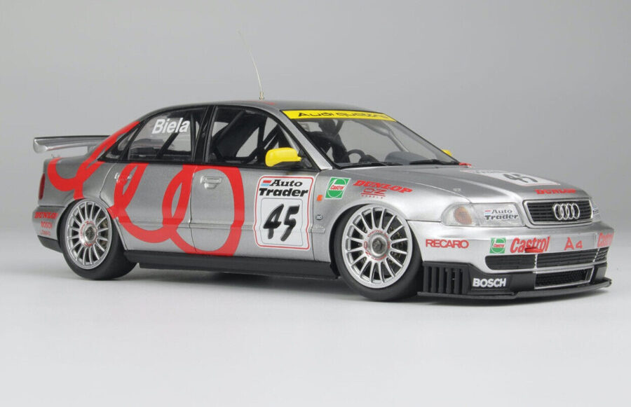 1:24 Scale NuNu Audi A4 BTTC 1996 World Champion Model Kit **NEW RELEASE** - Image 9