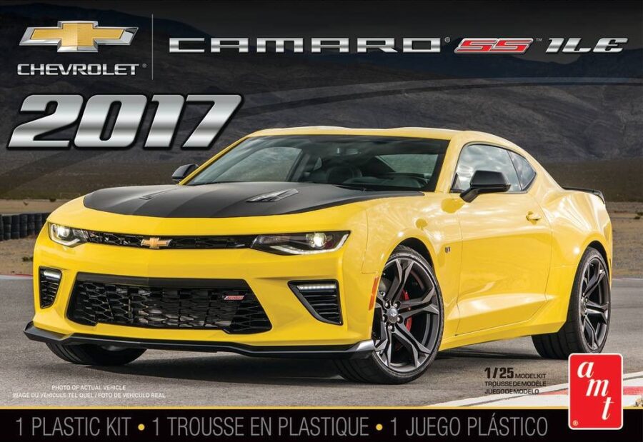 1:25 Scale AMT Chevy Camaro SS 1LE 2017 Model Kit * NEW IN *