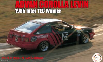 1:24 Scale Fujimi Toyota Advan Corolla Levin 3door Inter TEC Winner Model Kit