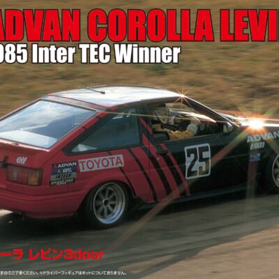 1:24 Scale Fujimi Toyota Advan Corolla Levin 3door Inter TEC Winner Model Kit