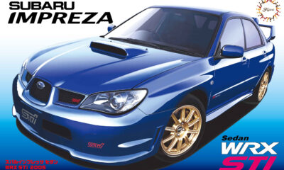 1:24 Scale Fujimi Subaru Impreza Sedan WRX STi 2005 Model Kit