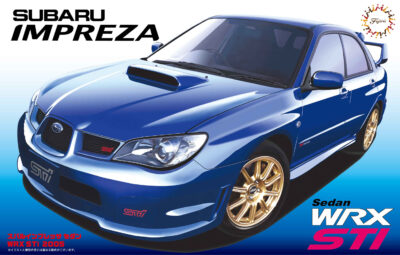 1:24 Scale Fujimi Subaru Impreza Sedan WRX STi 2005 Model Kit