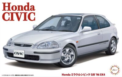 1:24 Scale Fujimi Honda Miracle Civic SiR '96 EK4 Model Kit